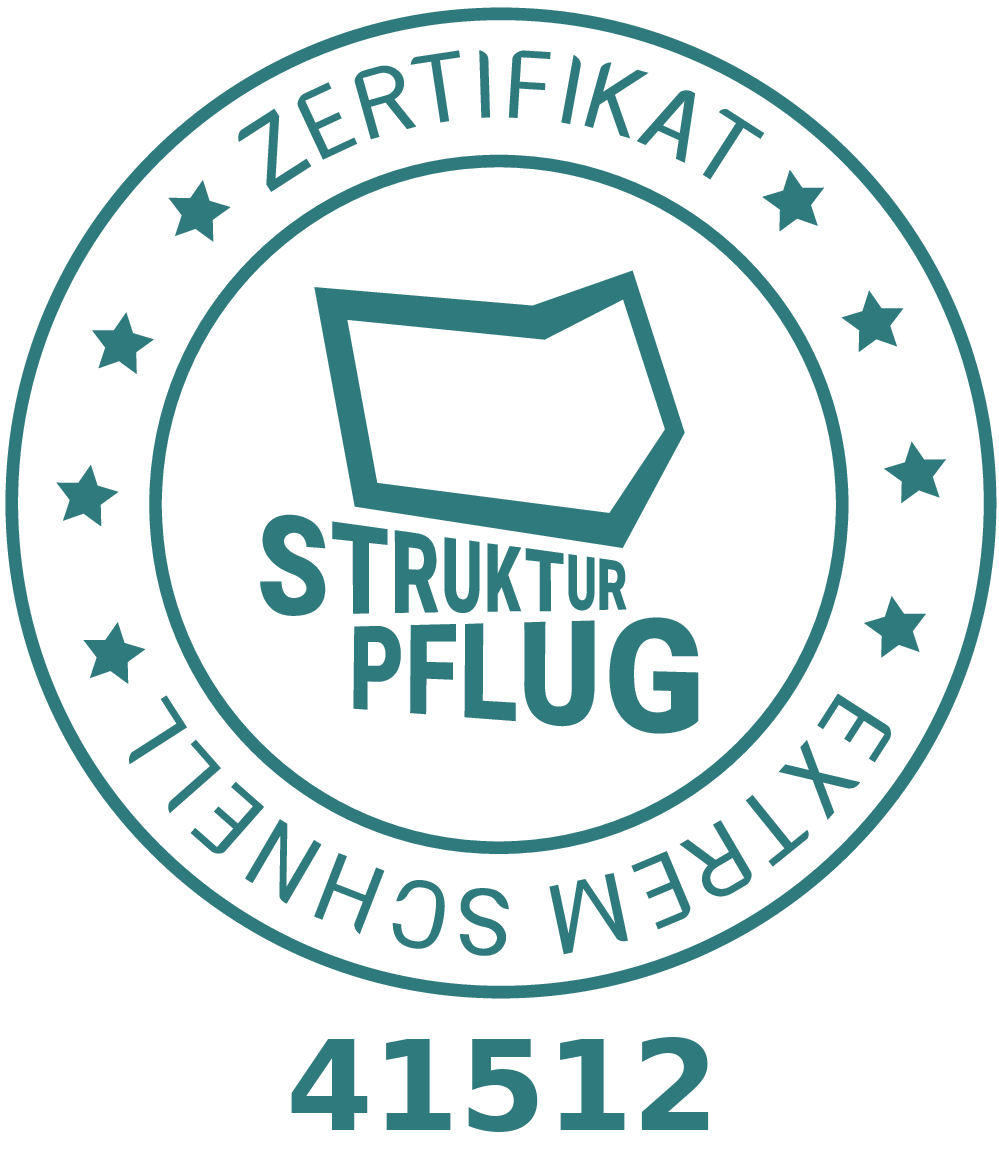 Strukturpflug-Zertifikat 41512: extrem schnell